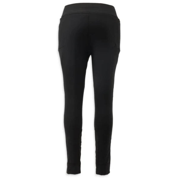 m&s black straight leg trousers