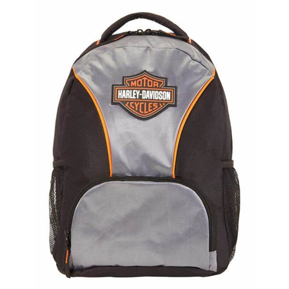 Harley-Davidson Genuine Leather Chest Sling Backpack, Bar & Shield Logo -  Black