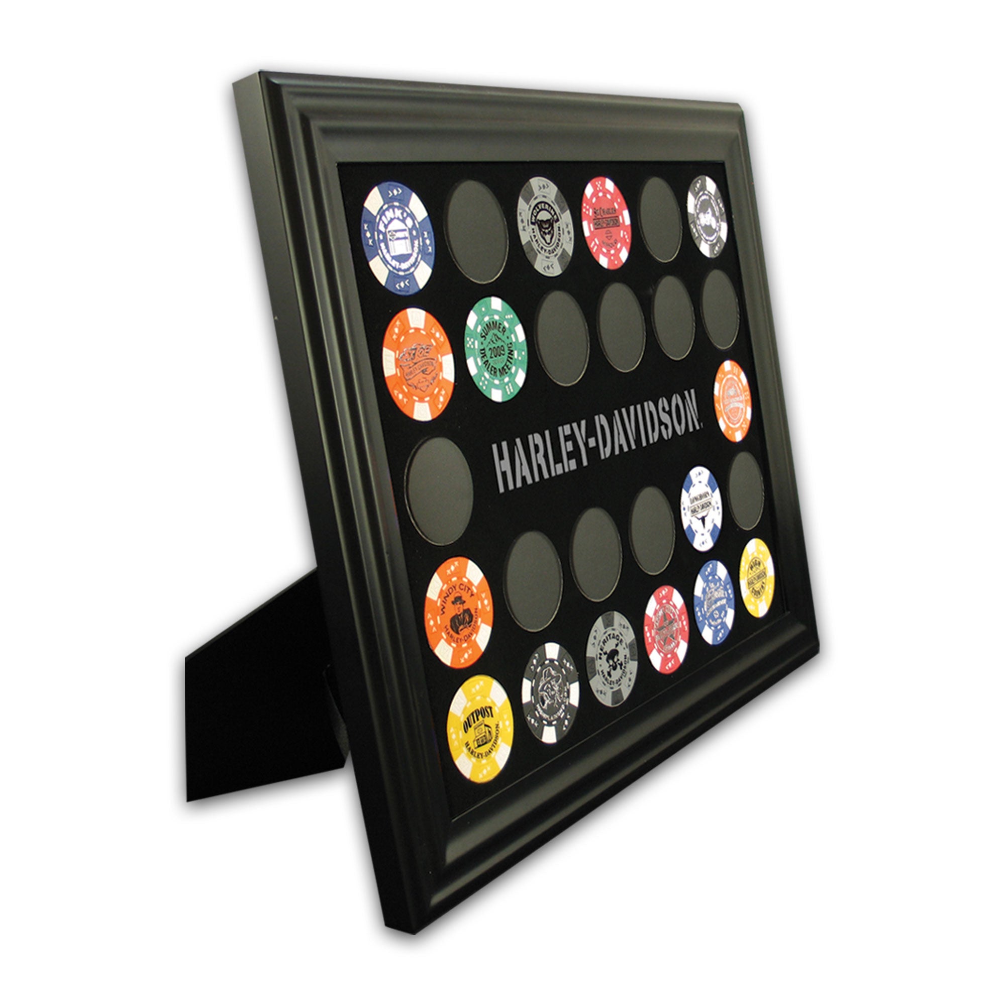 Harley-Davidson Poker Chip Collector's Frame | Maidstone H-D